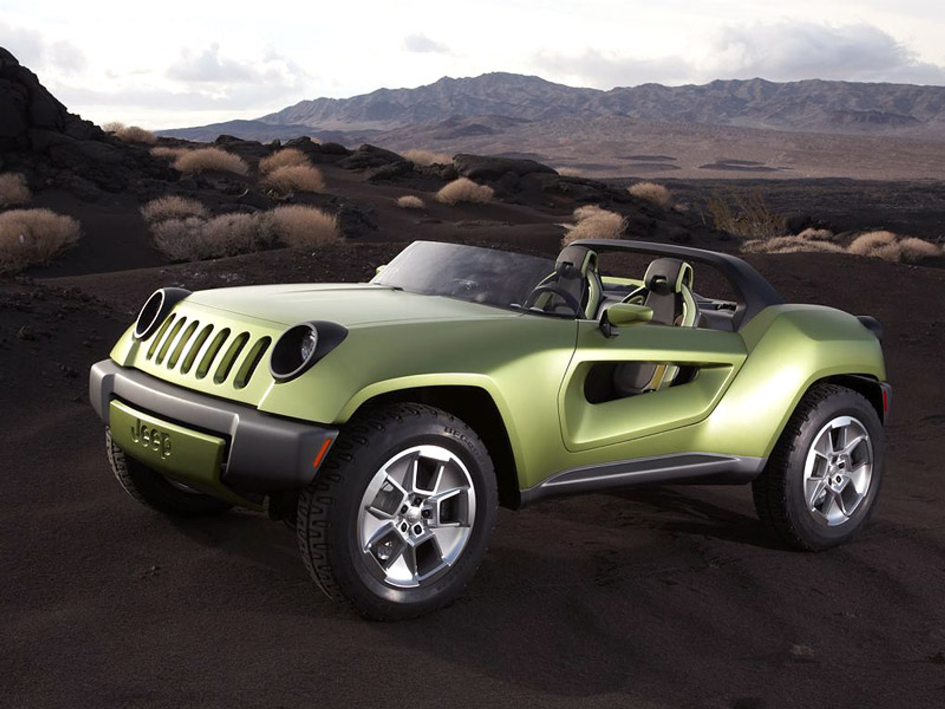 Detroit 2008: Jeep Renegade Concept – minimalistyczny roadster do terenu