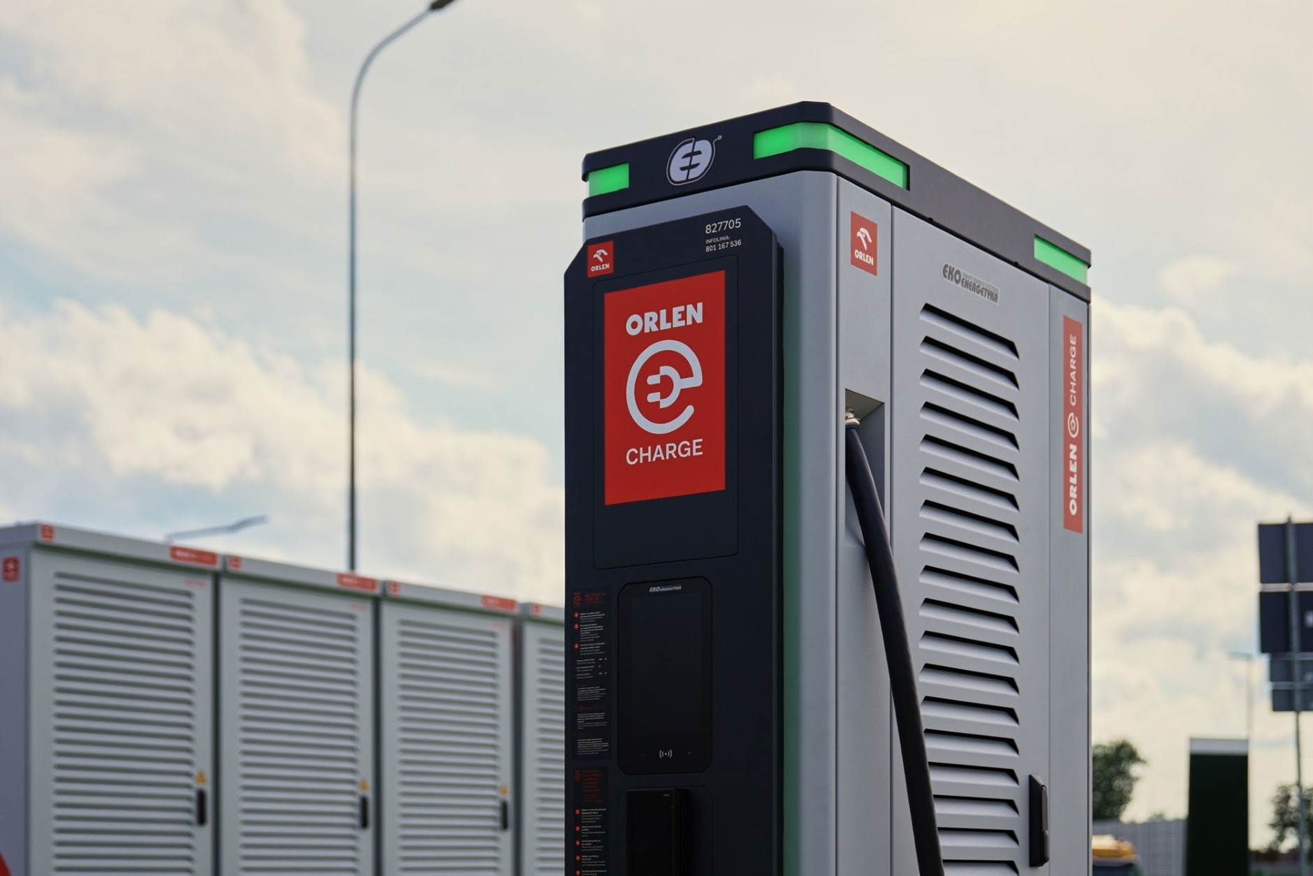 Pierwsza ultraszybka ładowarka MCS o mocy 1,5 MW w sieci Orlen Charge