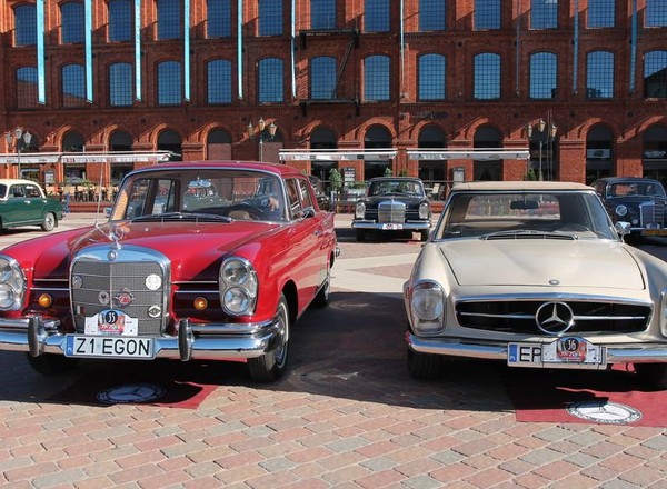 14. Zlot Zabytkowych Mercedesów -  Łódź-Manufaktura 2015