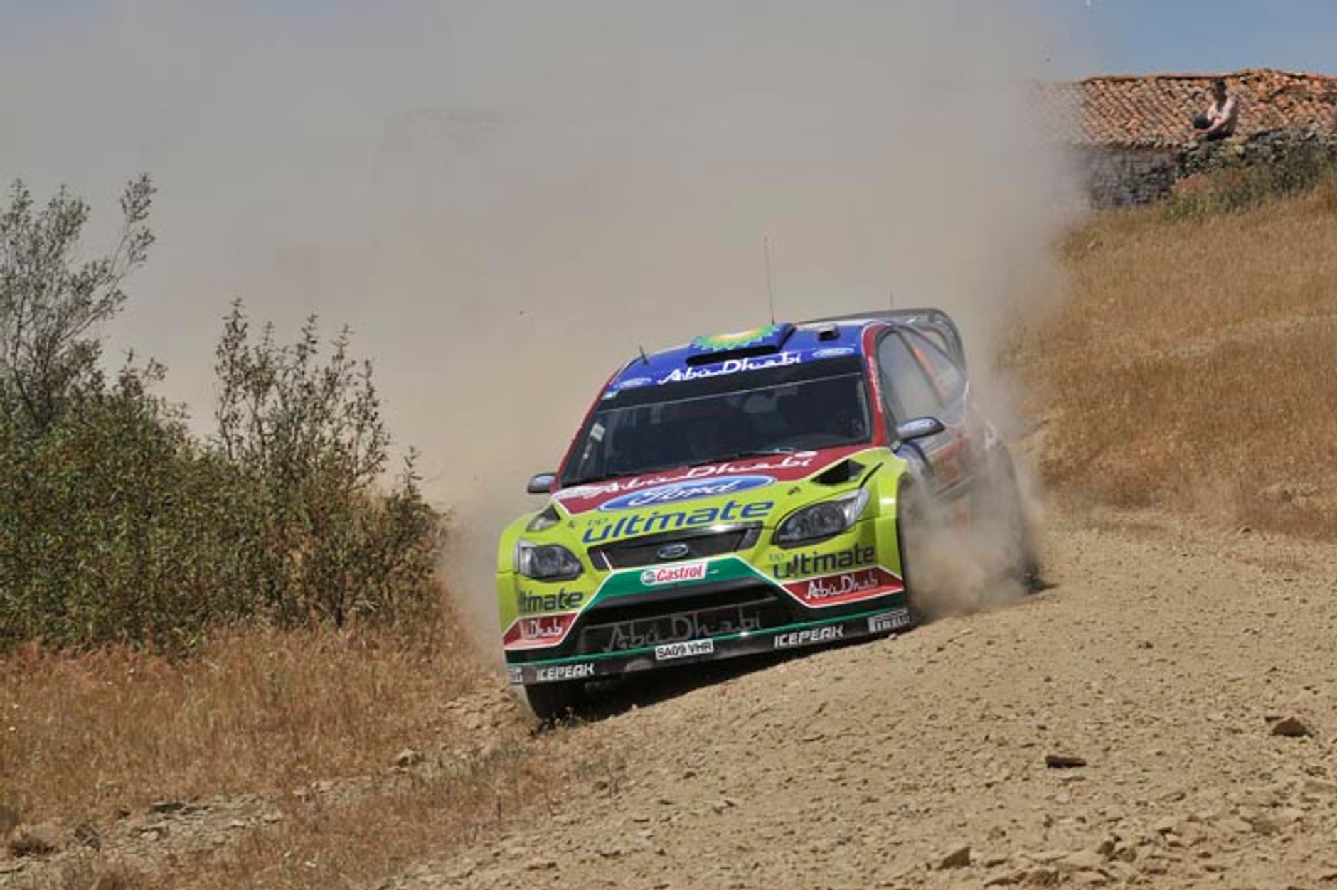 Rajd Portugalii 2010: dominacja Citroena, Kościuszko trzeci (2. etap, wyniki, galeria Willy Weyens)