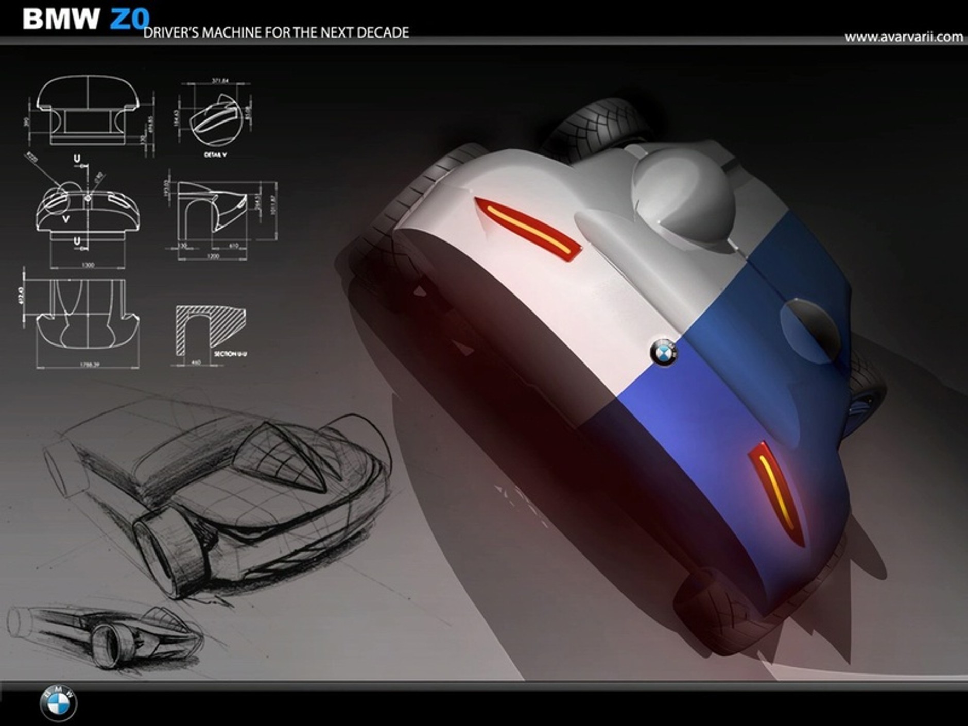 BMW Z0 – projekt wodorowego samochodu sportowego przyszłości