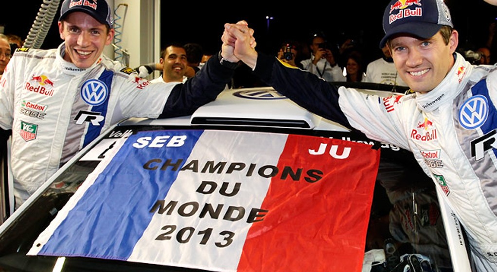 Ogier rajdowym mistrzem świata 2013