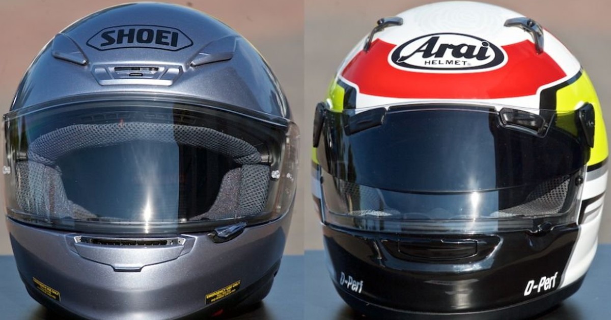 Shoei NXR i Arai Quantum ST PRO