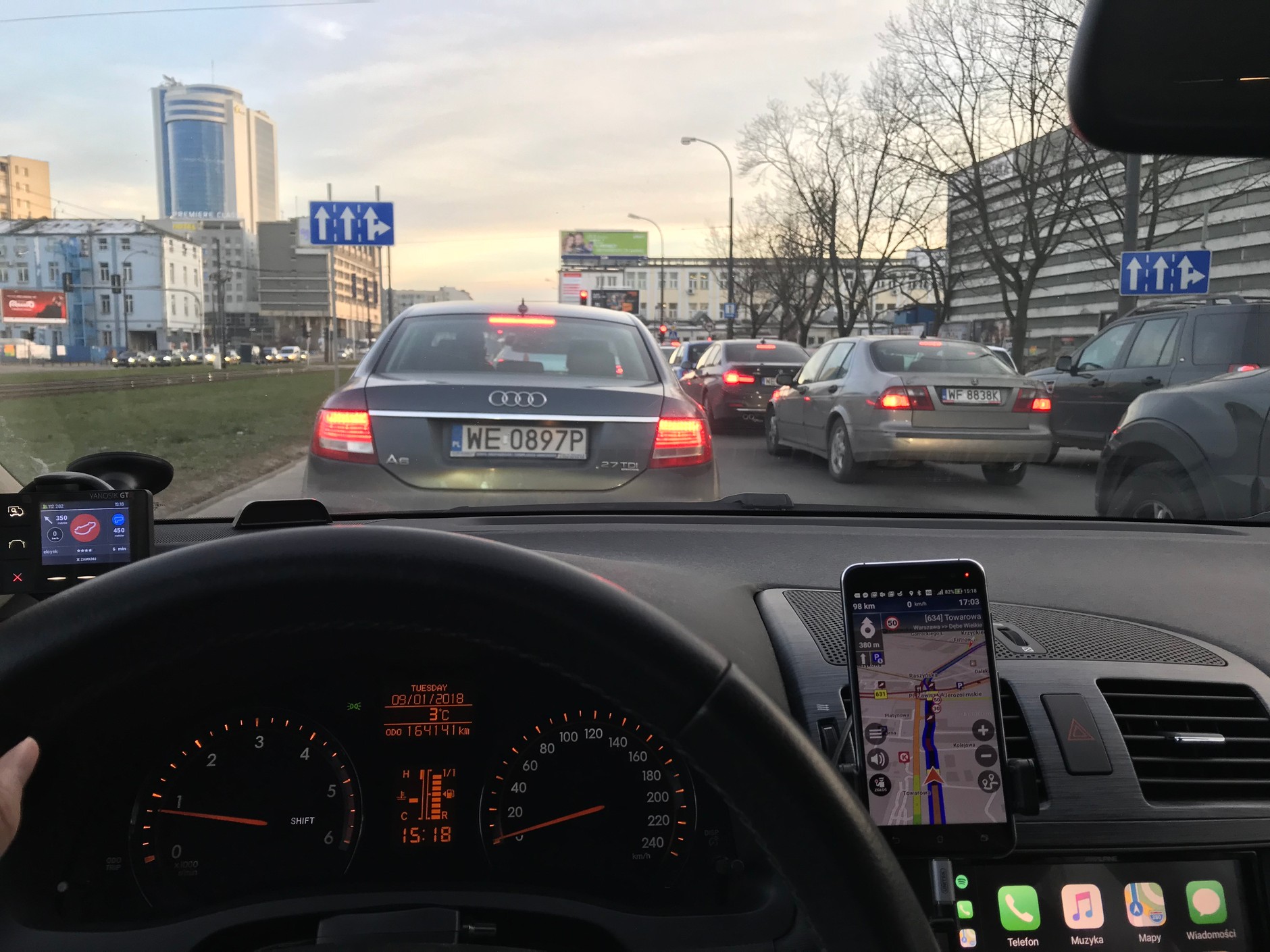 Nawigacja w telefonie