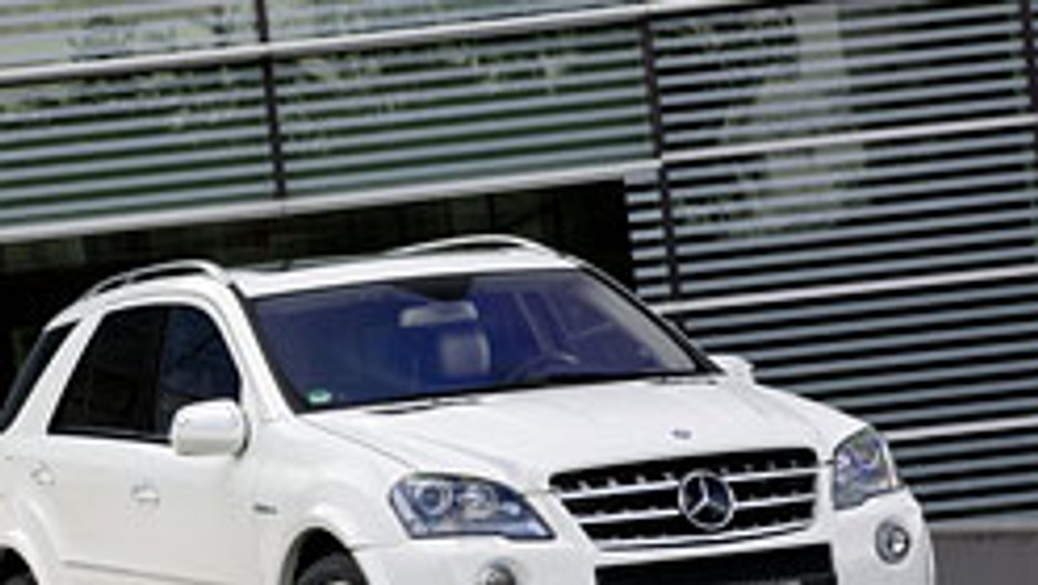 Mercedes-Benz ML 63 AMG po kolejnym liftingu