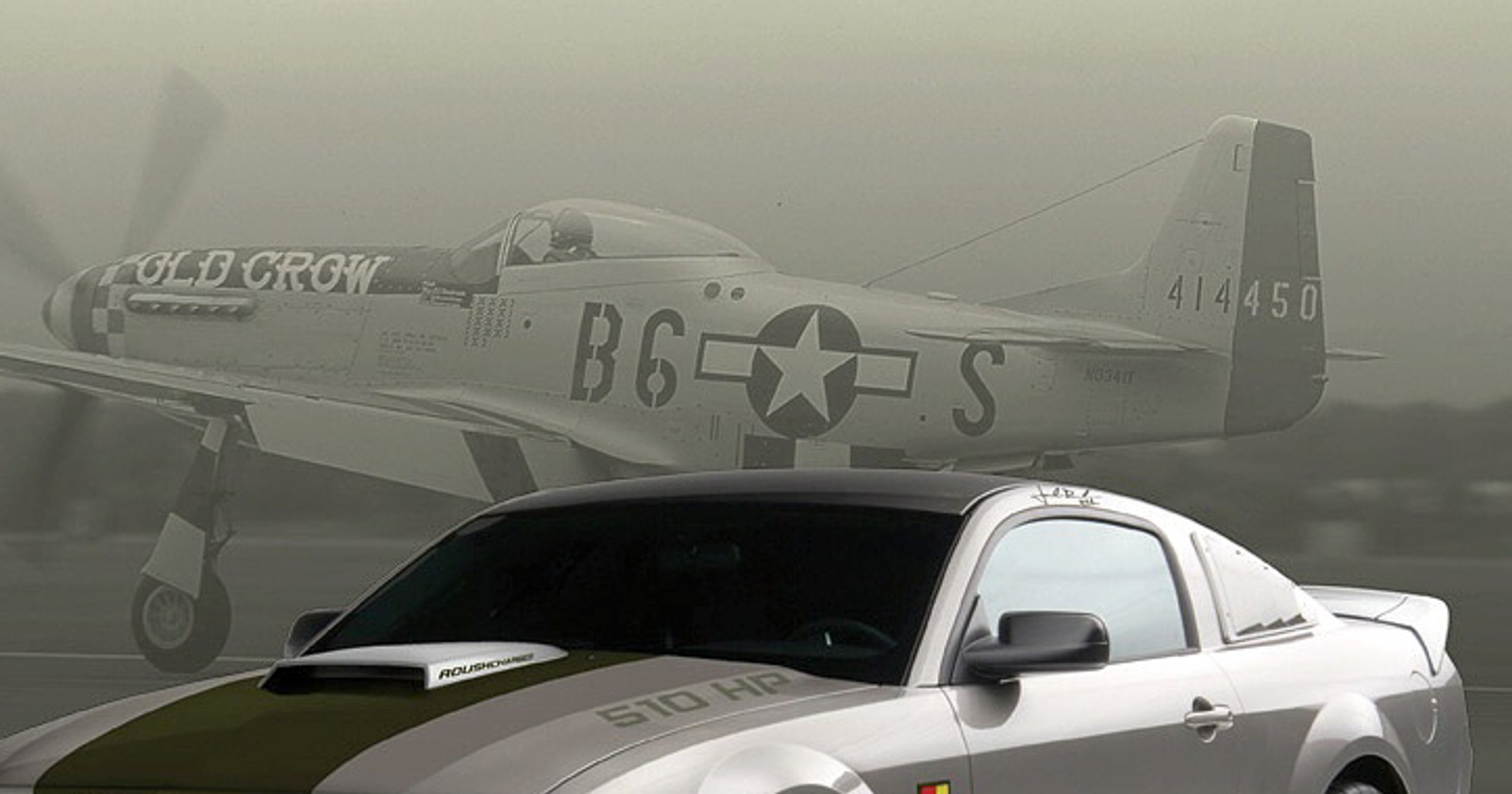 Roush P51A Mustang – przypomnienie latającego oldtimera