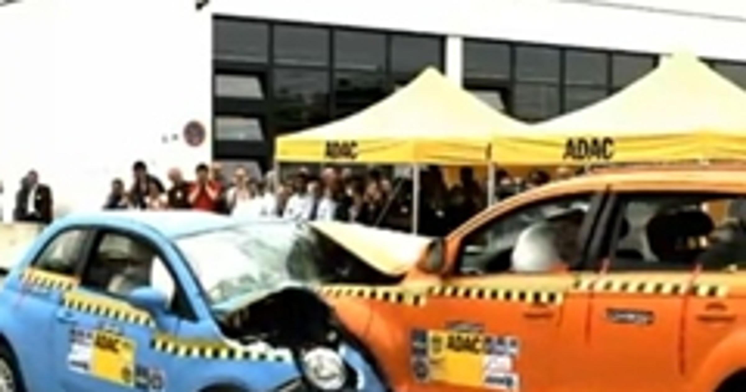 Crash test - mały vs duży