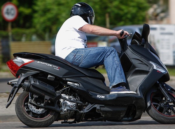 Test skutera SYM GTS Joymax 125i Sport ABS start&stop