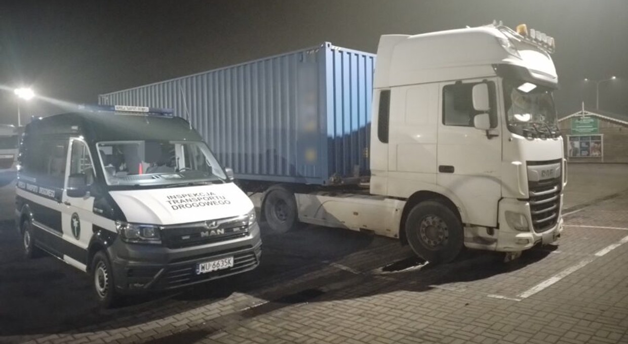 "LED-owe oczy" ściągnęły na niego kontrolę. Nie tylko one były nielegalne