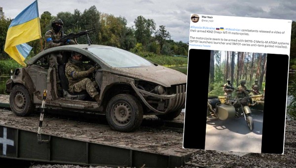 Mija rok wojny w Ukrainie. Tak obrońcy przerabiali auta na wozy bojowe