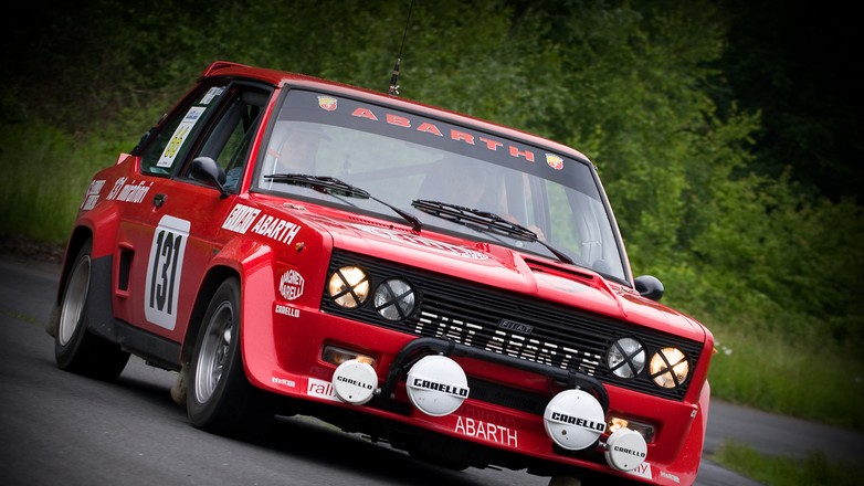 Legendarny Abarth 131 Rally na Barbórce