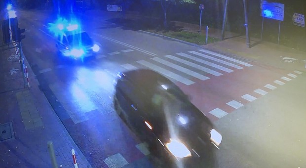 Nocny pościg w Siedlcach. BMW kontra radiowozy