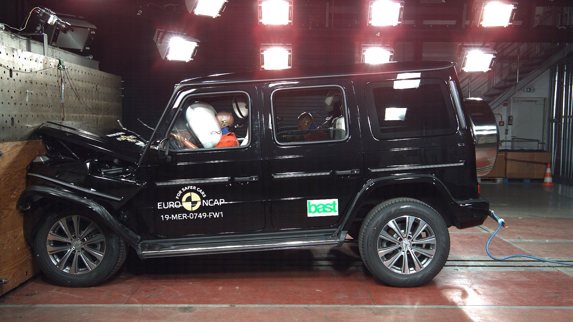 Crash-test Mercedes Klasa G