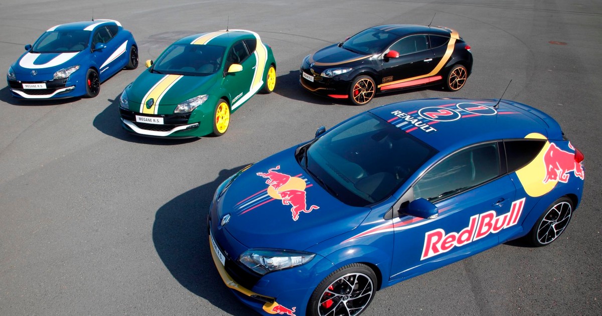 Renault Megane R.S. w barwach F1