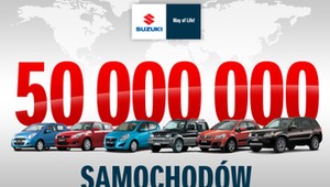 Sprzedano 50 mln samochodów marki Suzuki