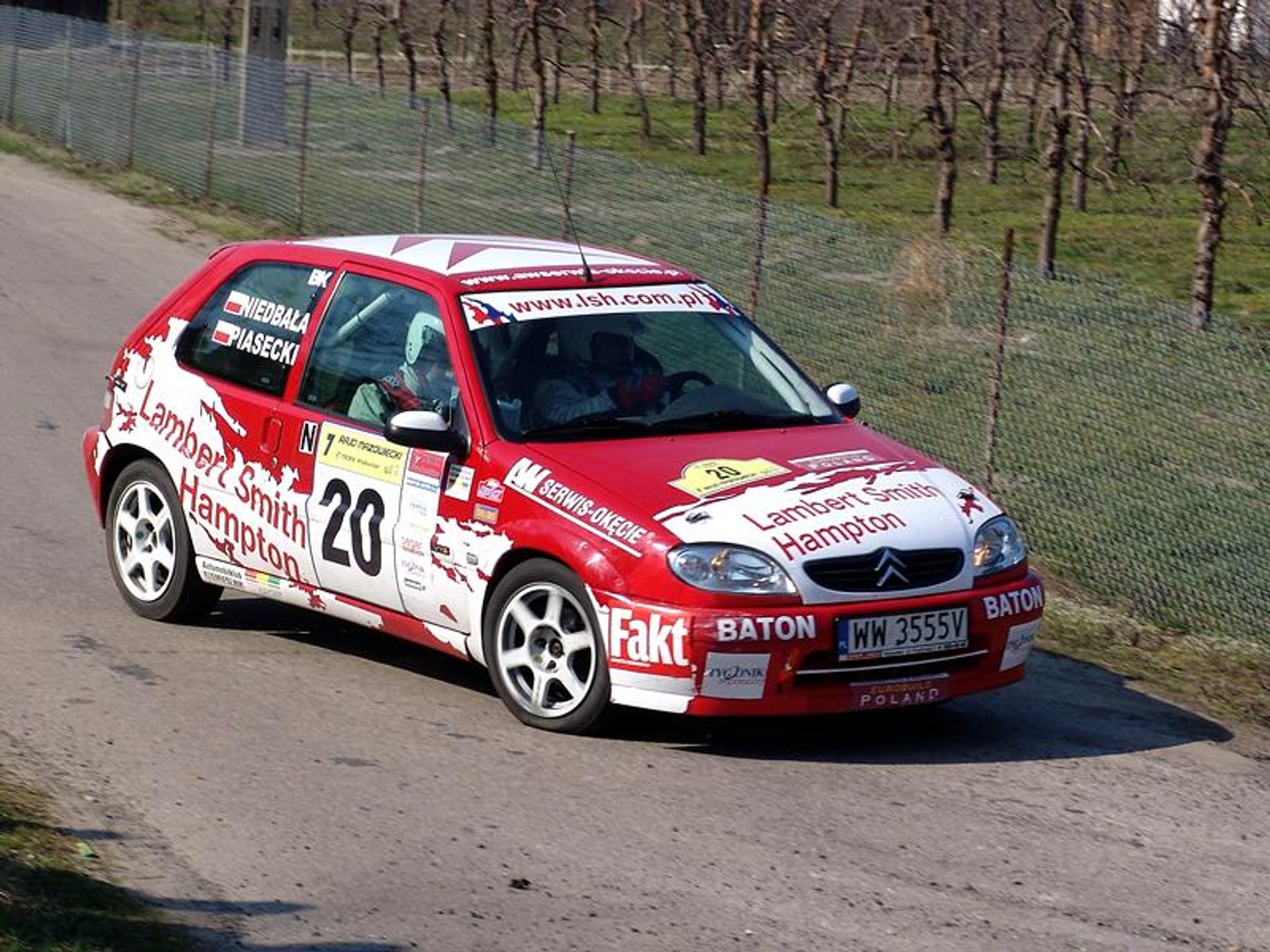 Rajd Mazowiecki 2007: Maciejewski królem wiosny (fotogaleria)