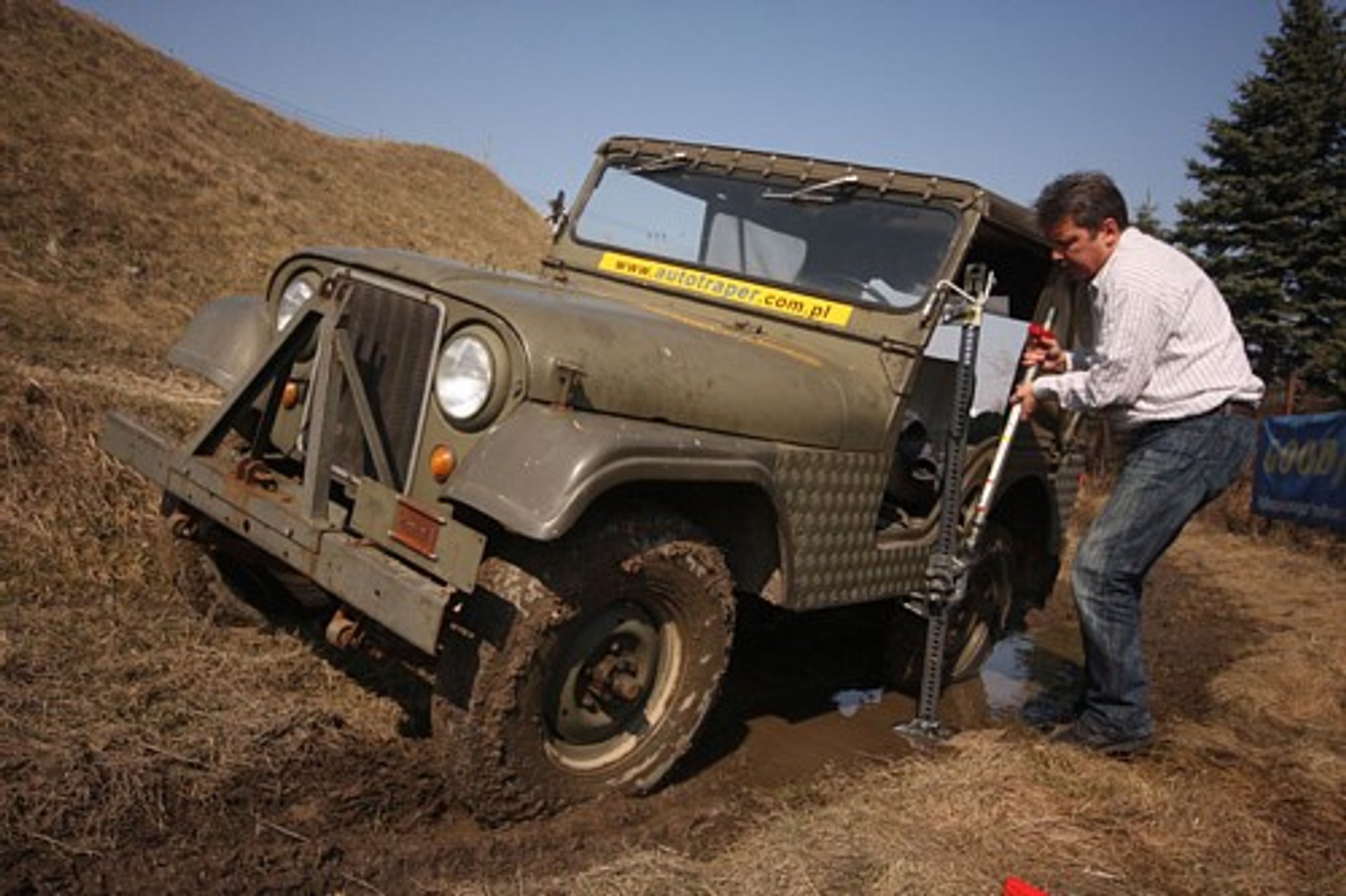 Hi-lift - czyli mechaniczny Pudzian