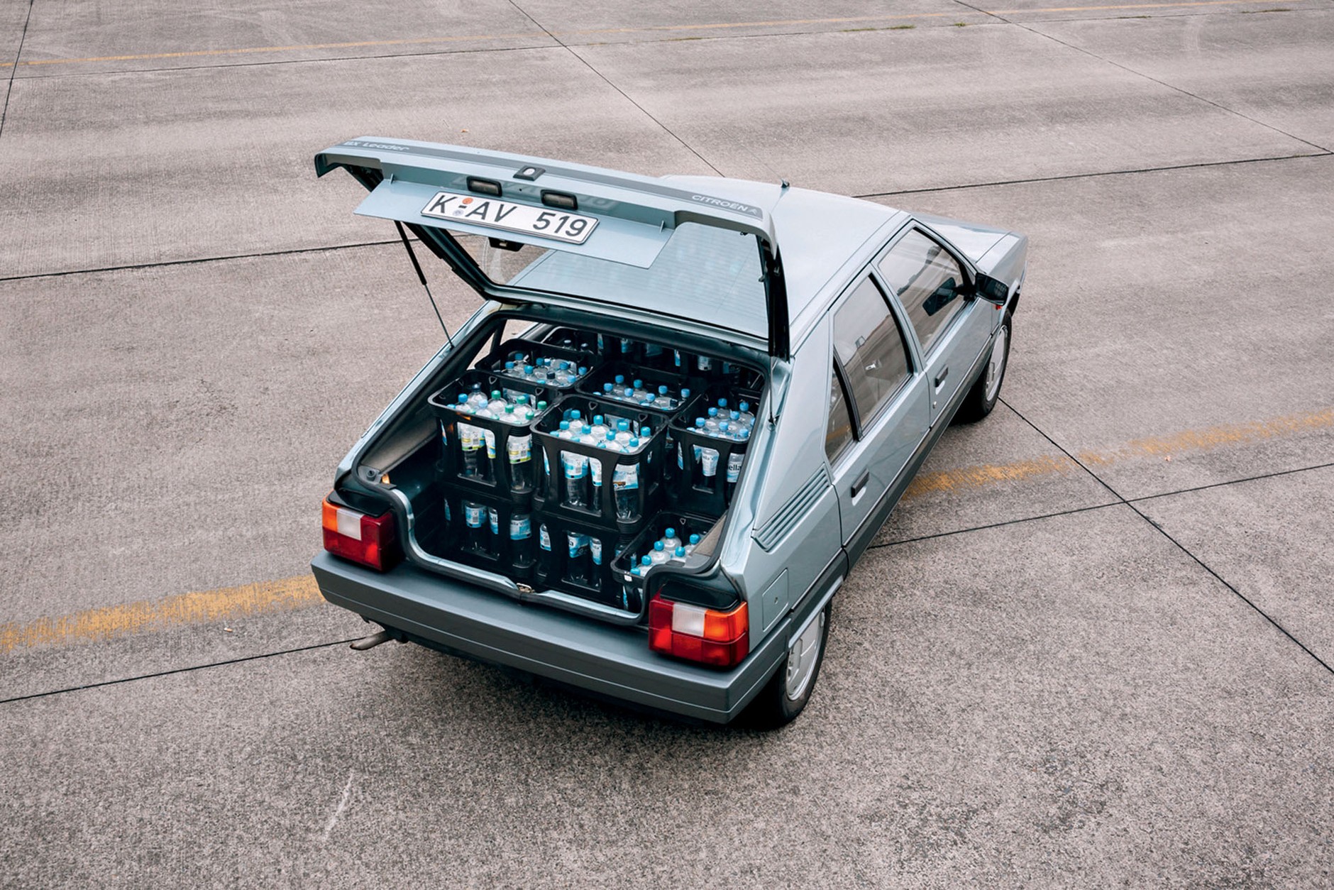 Citroen BX - awangardowo pochylony