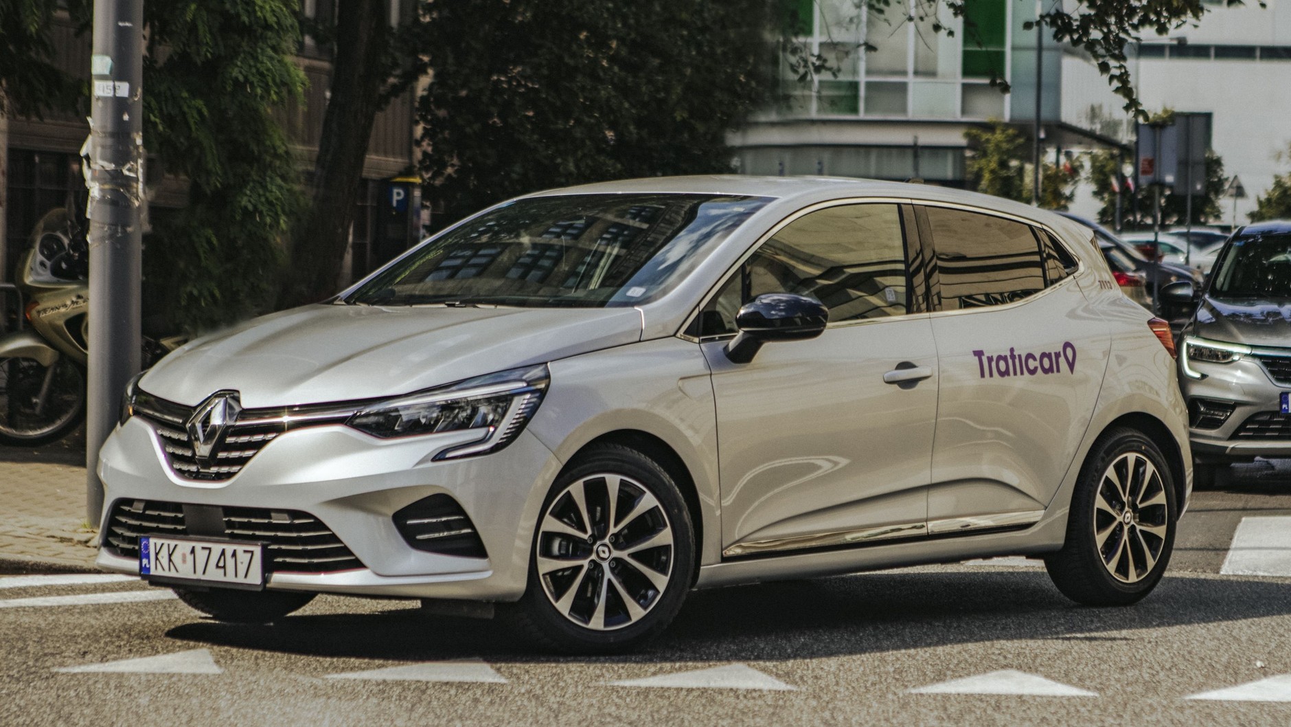 Renault Clio w carsharingu firmy Traficar