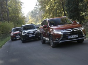Mitsubishi Outlander kontra Subaru Forester i Mazda CX-5 - który SUV będzie lepszym wyborem?