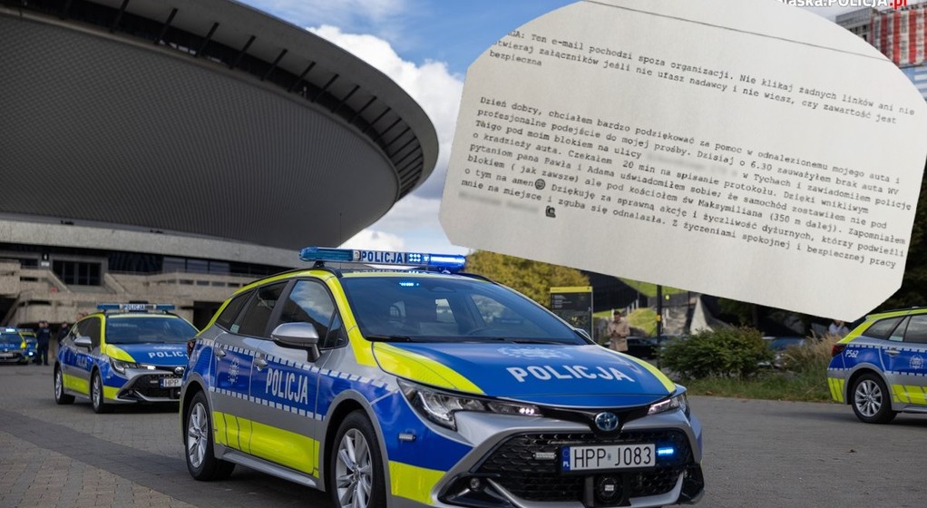 Policjanci dostali nietypowy list od kierowcy. "Zapomniał na amen"