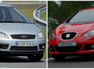 Ford C-Max I vs. Seat Altea - funkcjonalność czy sportowy charakter?