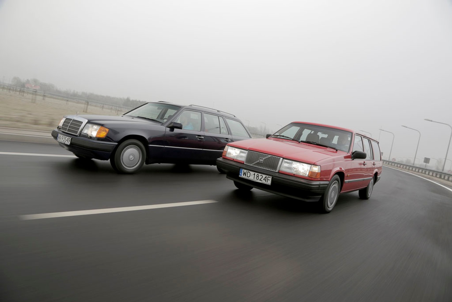 Mercedes S124 kontra Volvo 740 kombi - który klasyk będzie lepszy na co dzień
