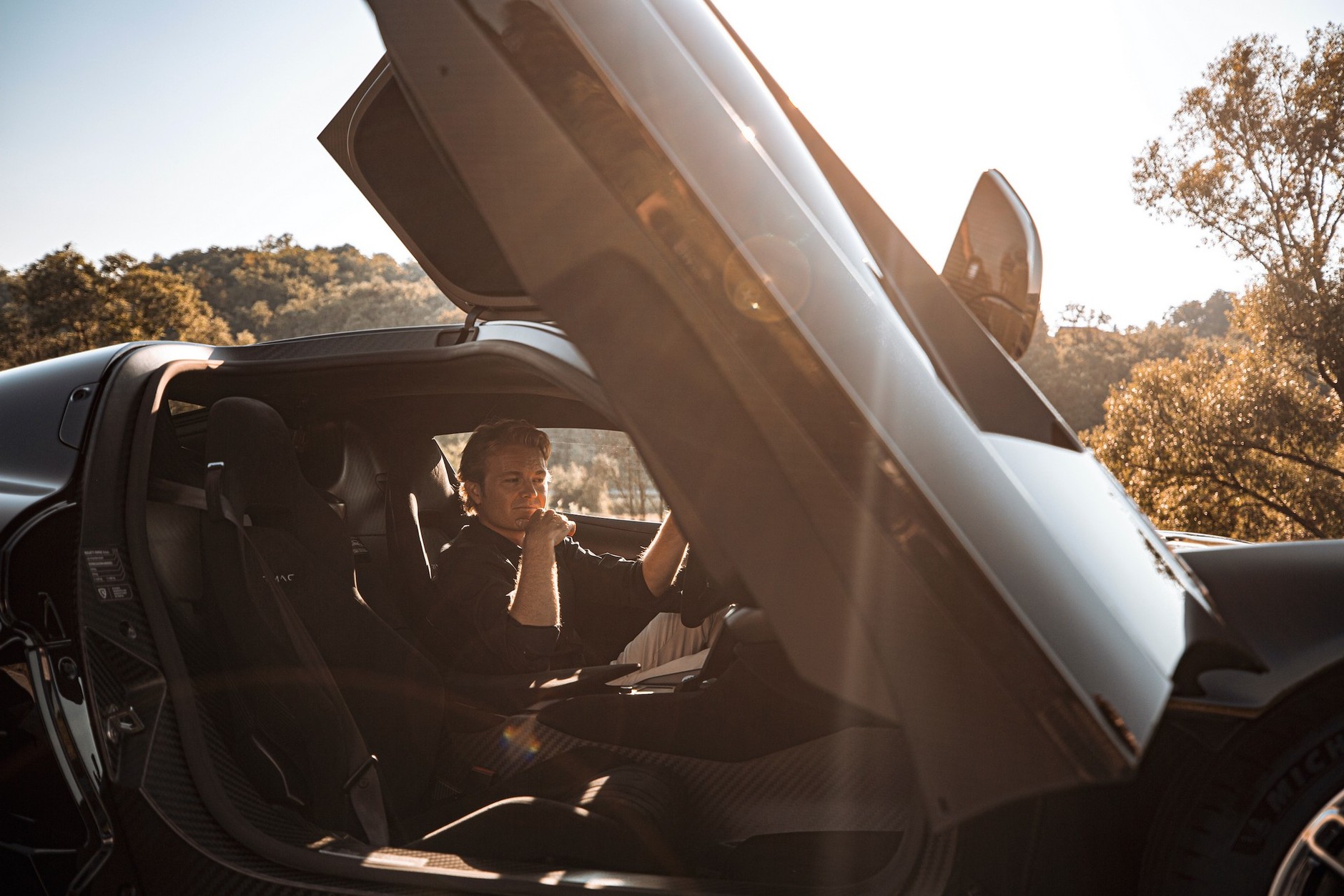 Nico Rosberg odebrał pierwszy egzemplarz Rimaca Nevery