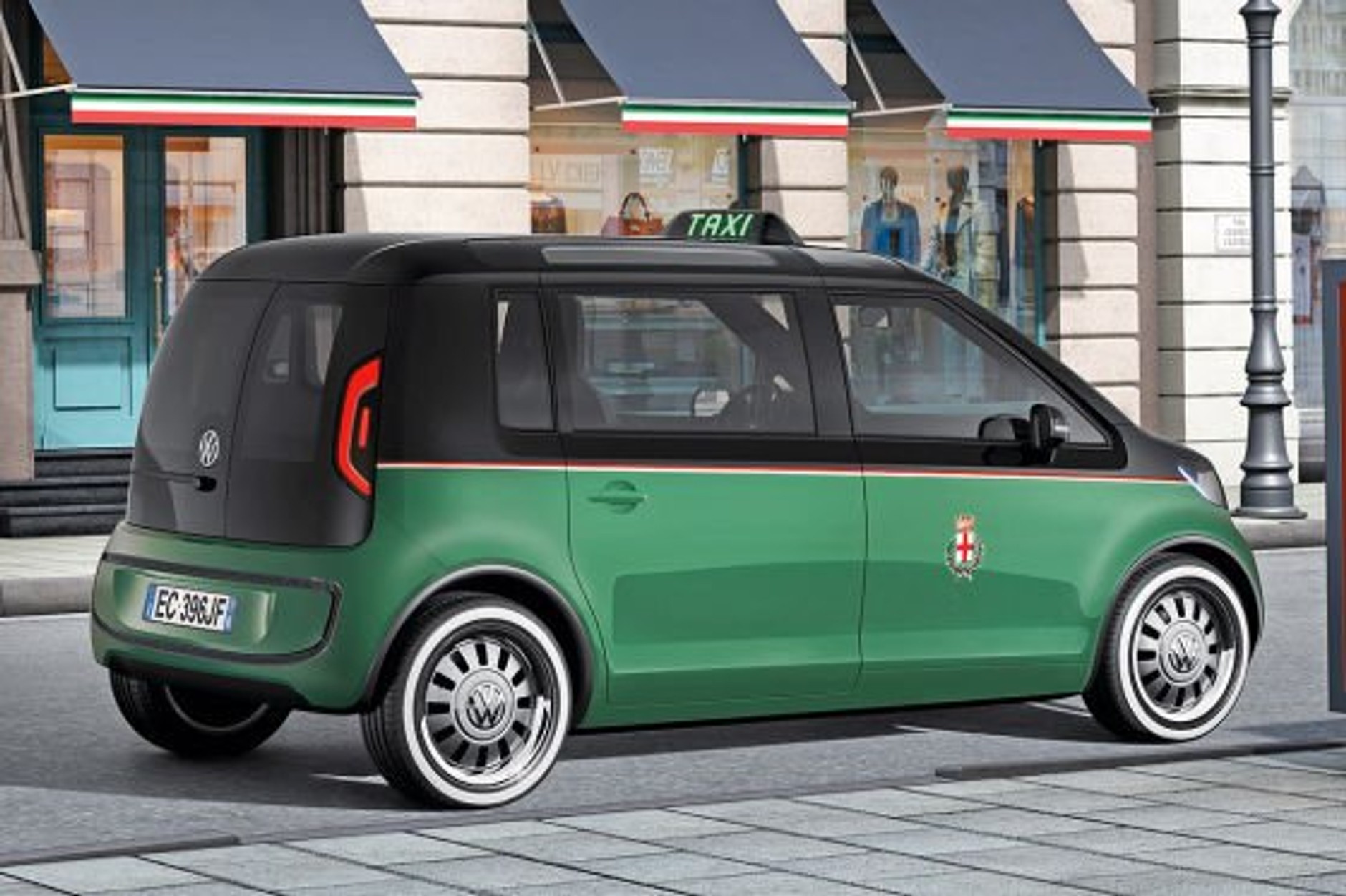 Modne E-Taxi od Volkswagena