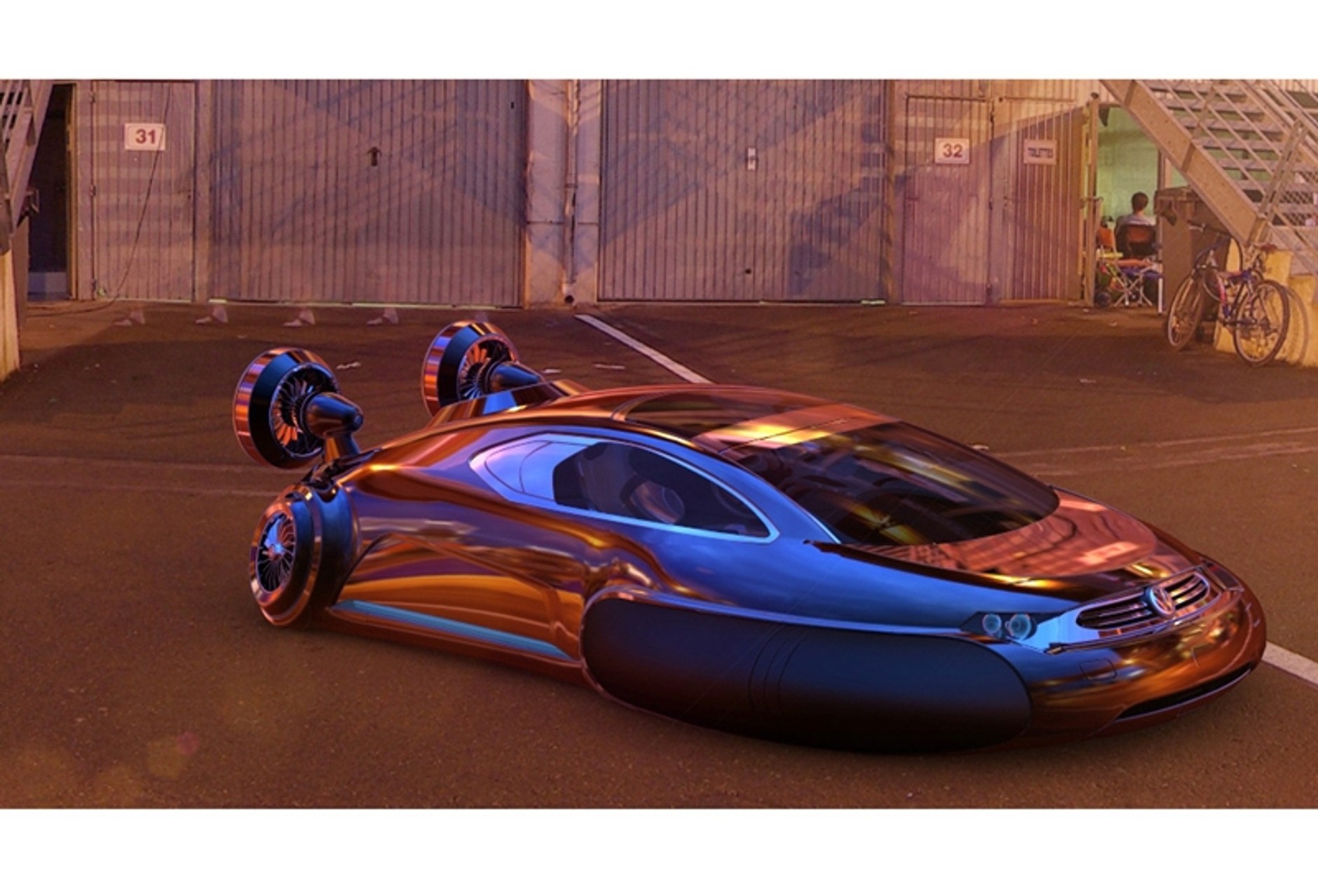 Poduszkowiec Volkswagen Aqua