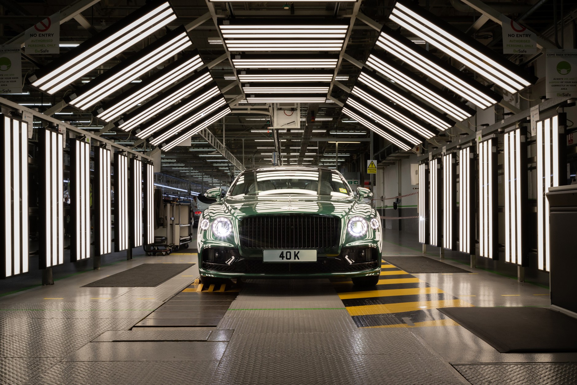 Fabryka Bentleya w Crewe – kontrola jakości