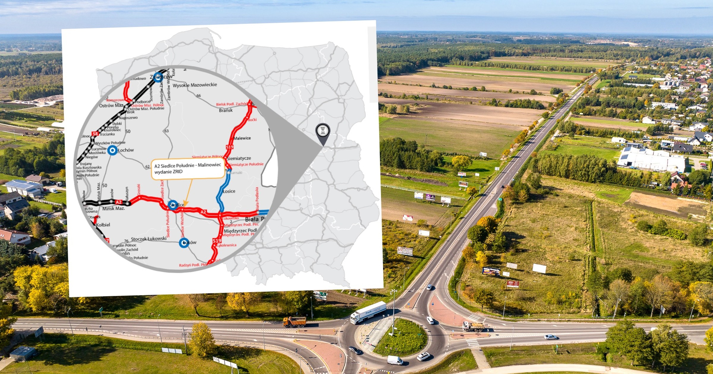Można budować kolejny odcinek autostrady A2 na wschód od Warszawy