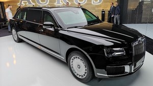 Władimir Putin w rosyjskiej limuzynie marki Aurus. Koniec z BMW i Mercedesami