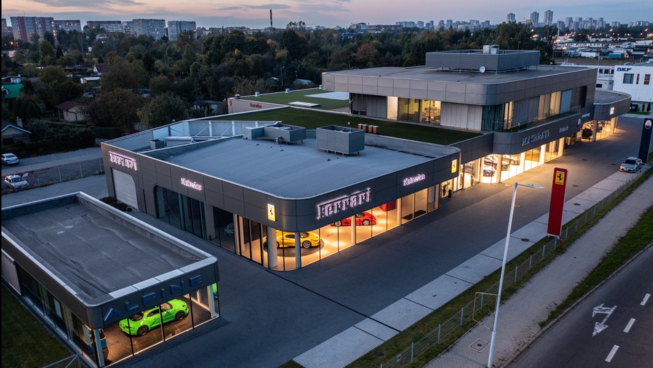 Katowicki salon Ferrari został wybrany najlepszym na świecie