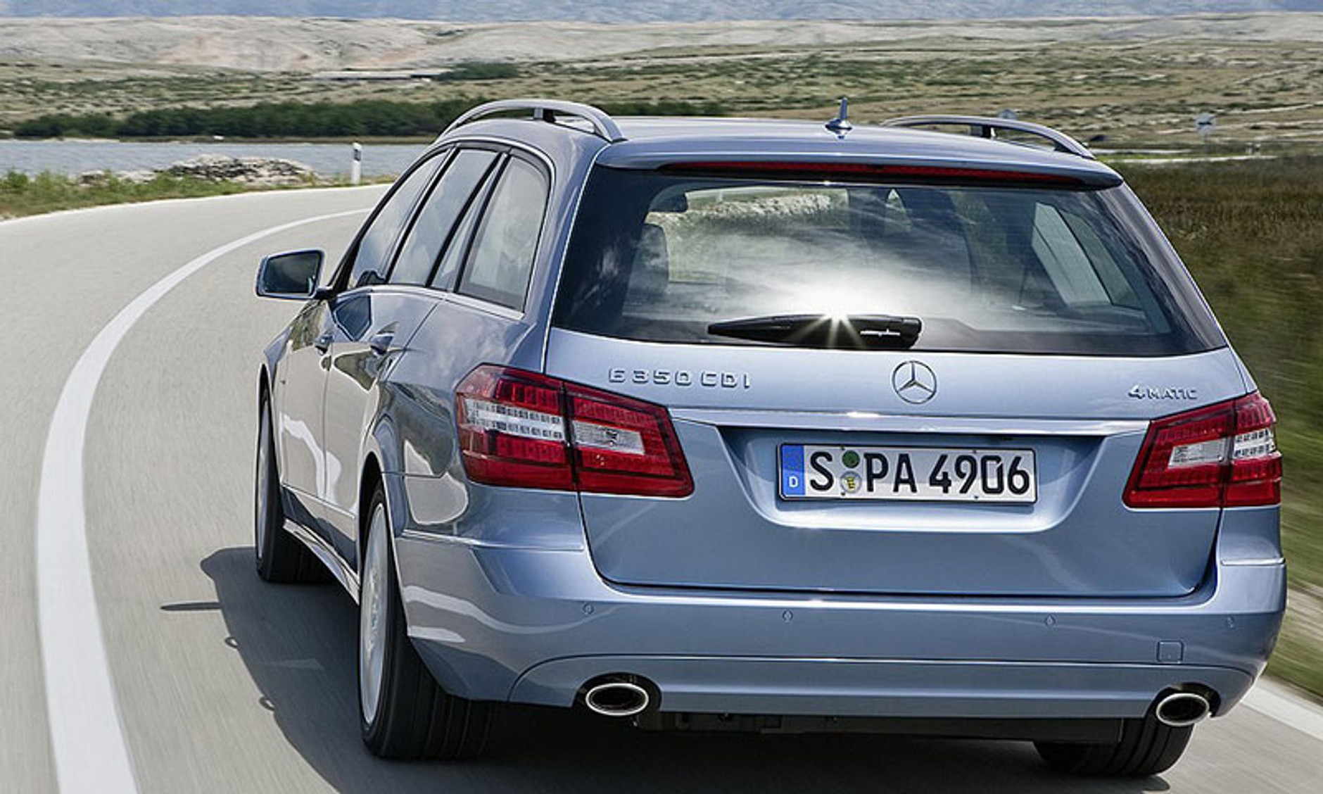 IAA Frankfurt 2009: Mercedes-Benz E-Klasa kombi - nie udało się dotrzymać tajemnicy