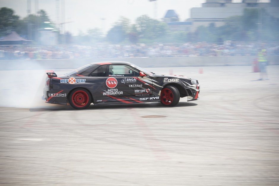Bartek Ostałowski w akcji - mistrzowski drifting