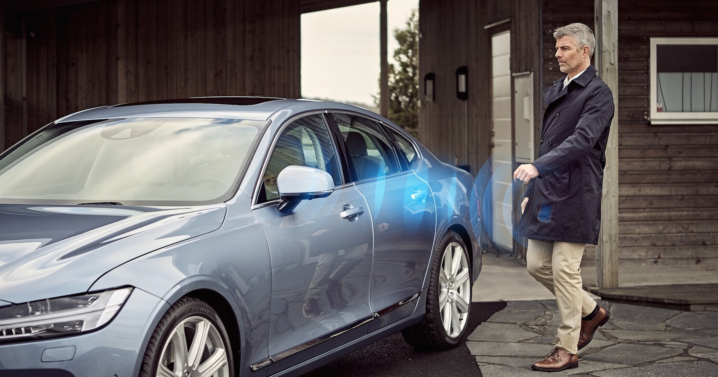 Nowy projekt Volvo – smartfon zamiast kluczyka
