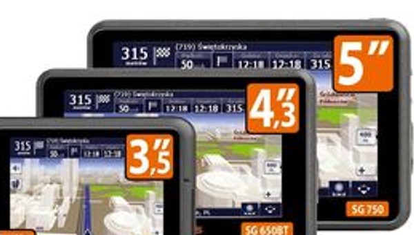 Ultra Slim: nowatorskie, super płaskie urządzenia do nawigacji samochodowej GPS