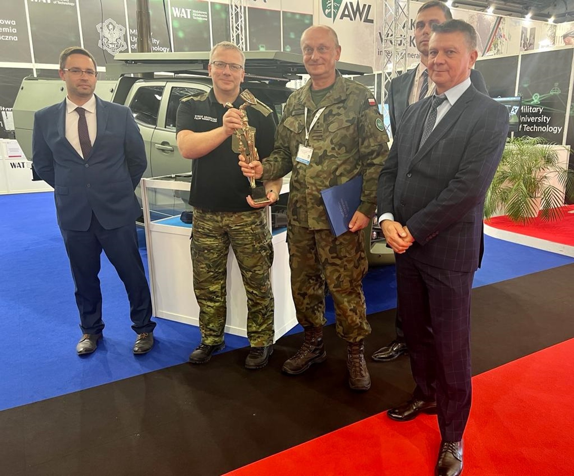 Prototypowy polski pojazd obserwacyjny na służbie w Straży Granicznej