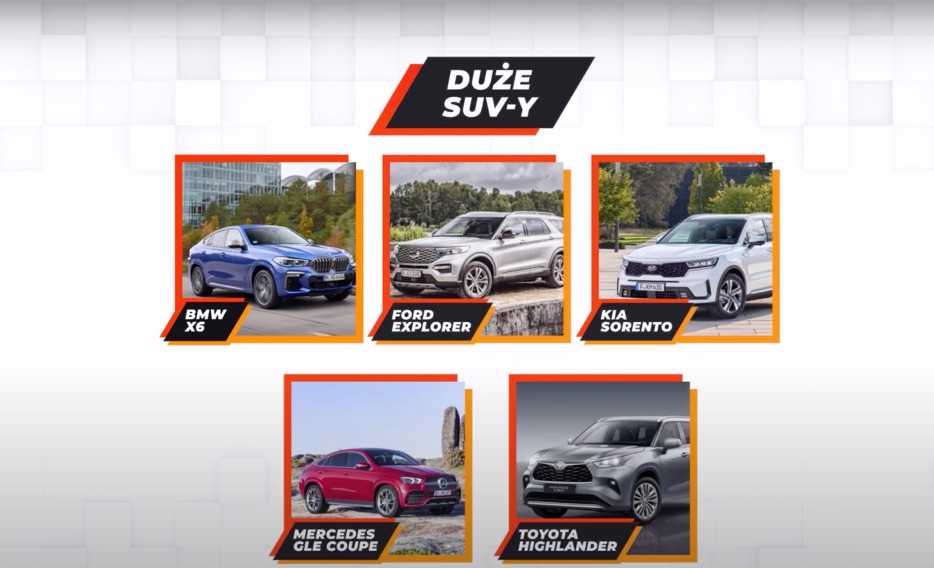 Duże SUV-y