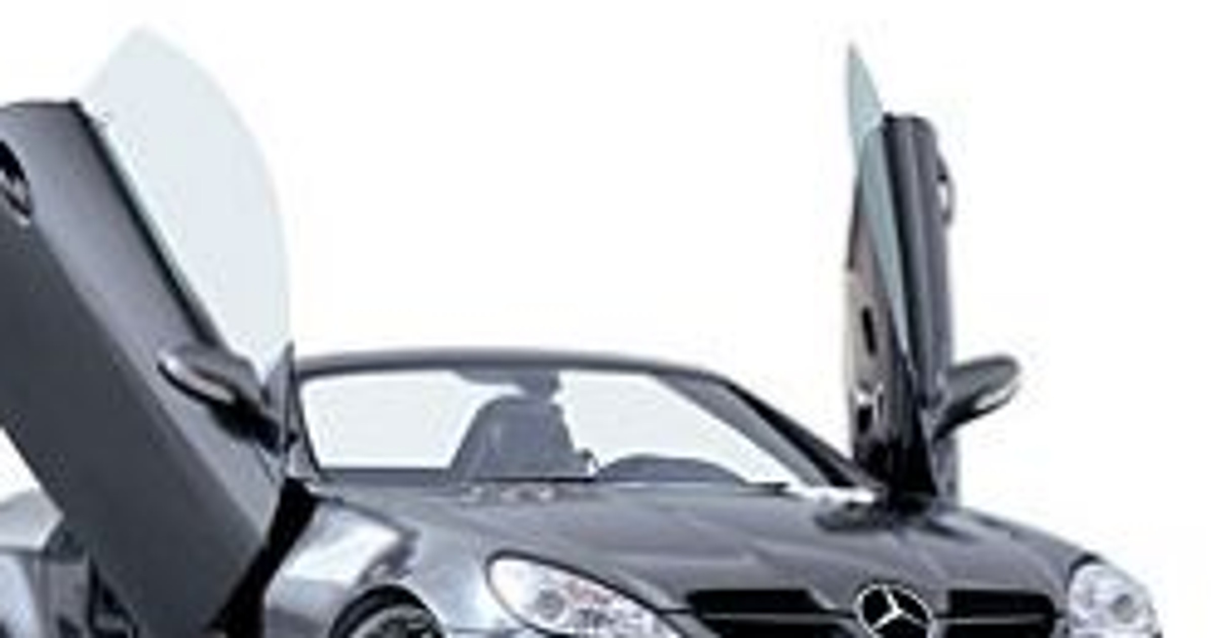 LSD Mercedes SLK: drzwi w stylu skrzydeł motyla