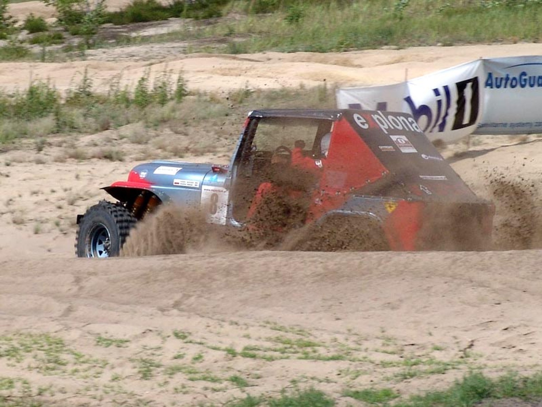 Polskie Safari 2007: w upale i piasku (fotogaleria)