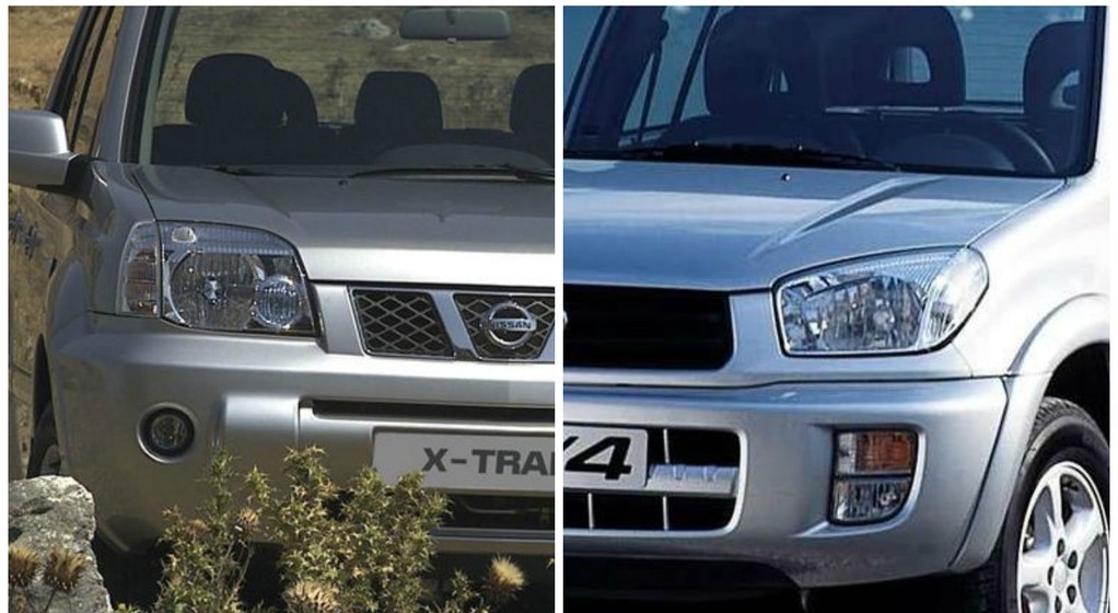 Toyota RAV4 II vs. Nissan X-Trail I