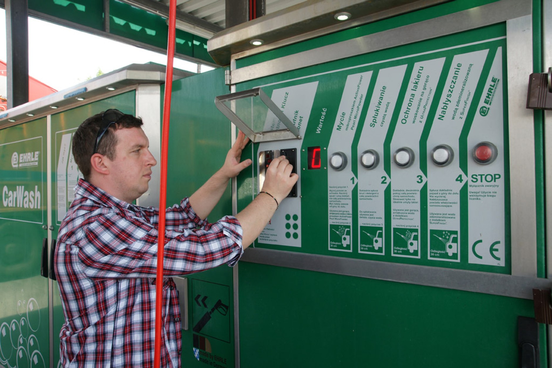 Test myjni bezdotykowych - BP Car Wash