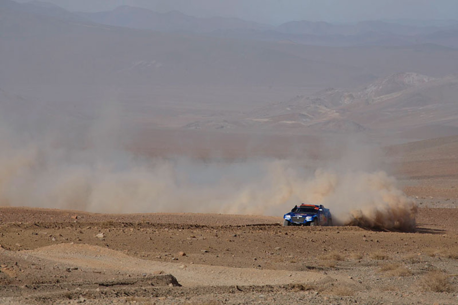 Rajd Dakar 2010: Przygoński 8. (8. etap na żywo, klasyfikacja, foto - Willy Weyens)