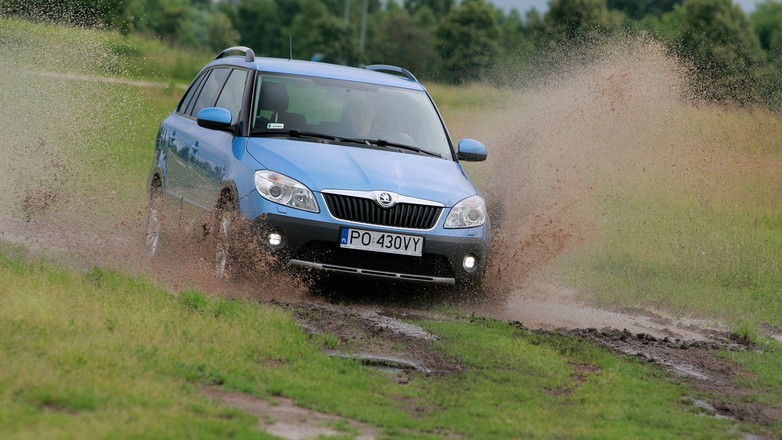 Test uterenowionej Skody Fabii Scout