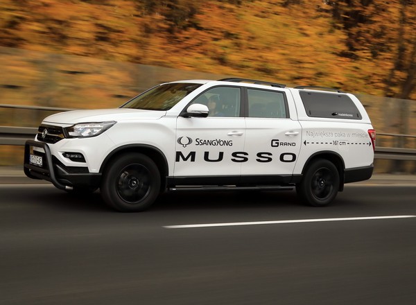 SsangYong Musso Grand – nie tylko do pracy