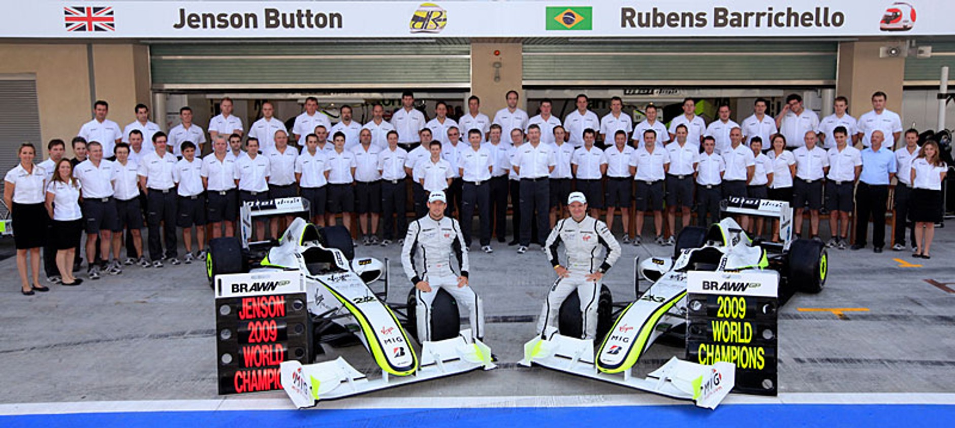 Grand Prix Abu Zabi 2009: czas pożegnań i rozstań (fotogaleria)