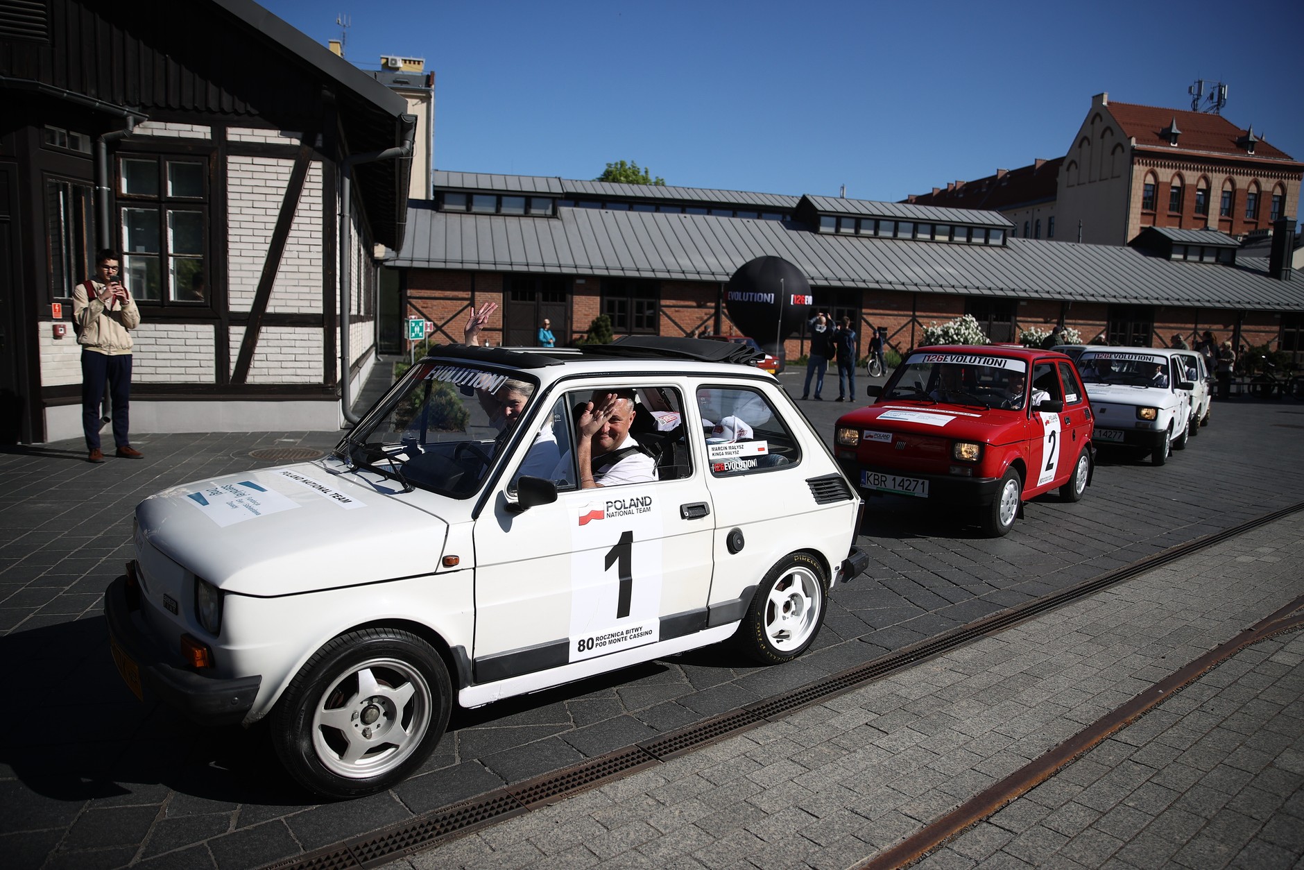 Sobiesław Zasada na czele wyprawy "Malucham" do Monte Cassino