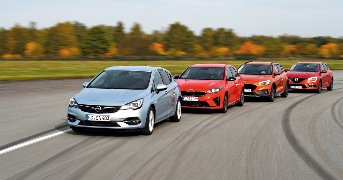 Porównanie: Opel Astra, Kia Ceed, Ford Focus i Renault Megane